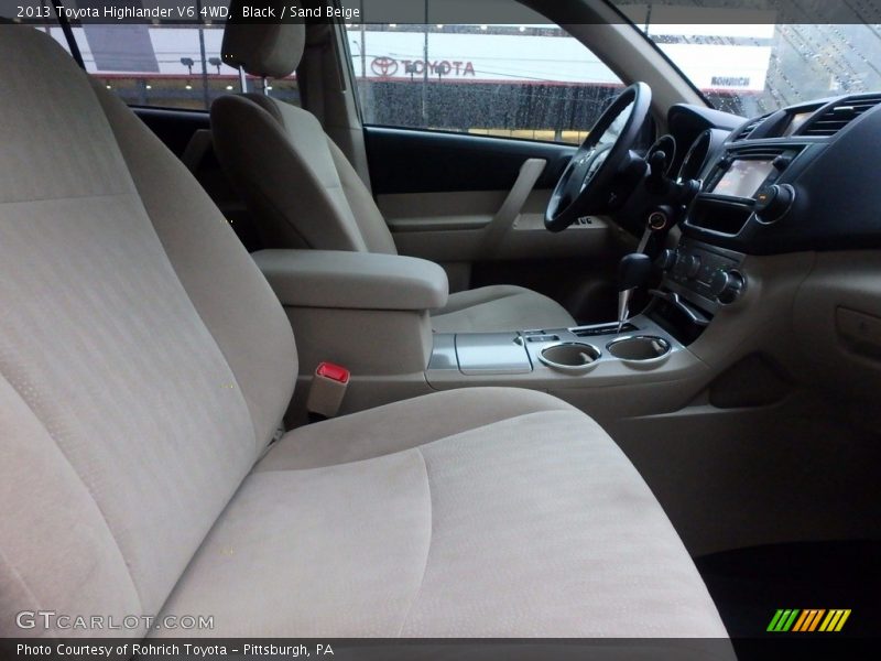 Black / Sand Beige 2013 Toyota Highlander V6 4WD