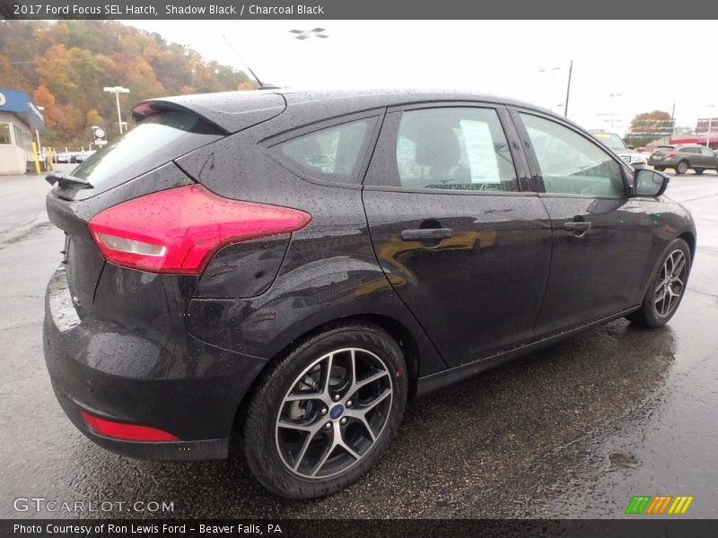 Shadow Black / Charcoal Black 2017 Ford Focus SEL Hatch