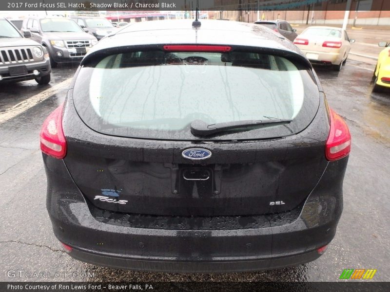Shadow Black / Charcoal Black 2017 Ford Focus SEL Hatch