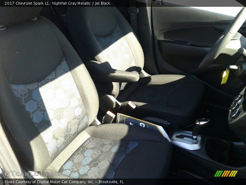 Nightfall Gray Metallic / Jet Black 2017 Chevrolet Spark LS