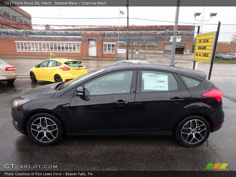 Shadow Black / Charcoal Black 2017 Ford Focus SEL Hatch