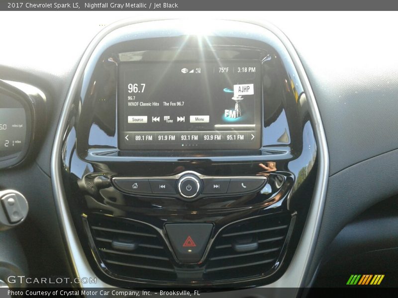 Nightfall Gray Metallic / Jet Black 2017 Chevrolet Spark LS