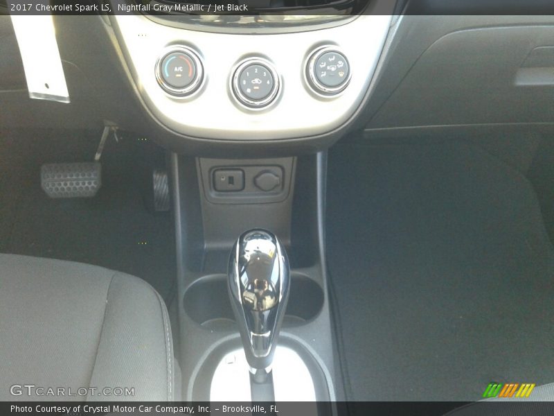 Nightfall Gray Metallic / Jet Black 2017 Chevrolet Spark LS