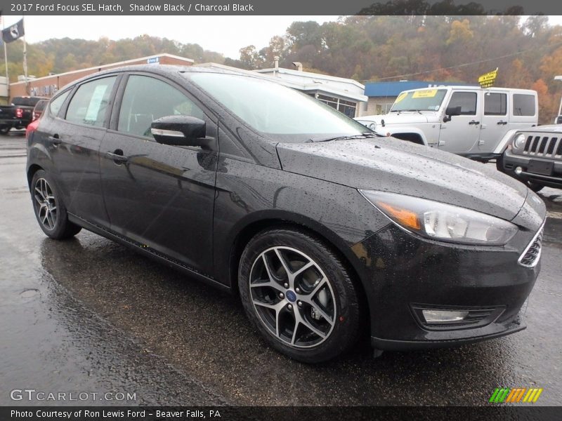 Shadow Black / Charcoal Black 2017 Ford Focus SEL Hatch