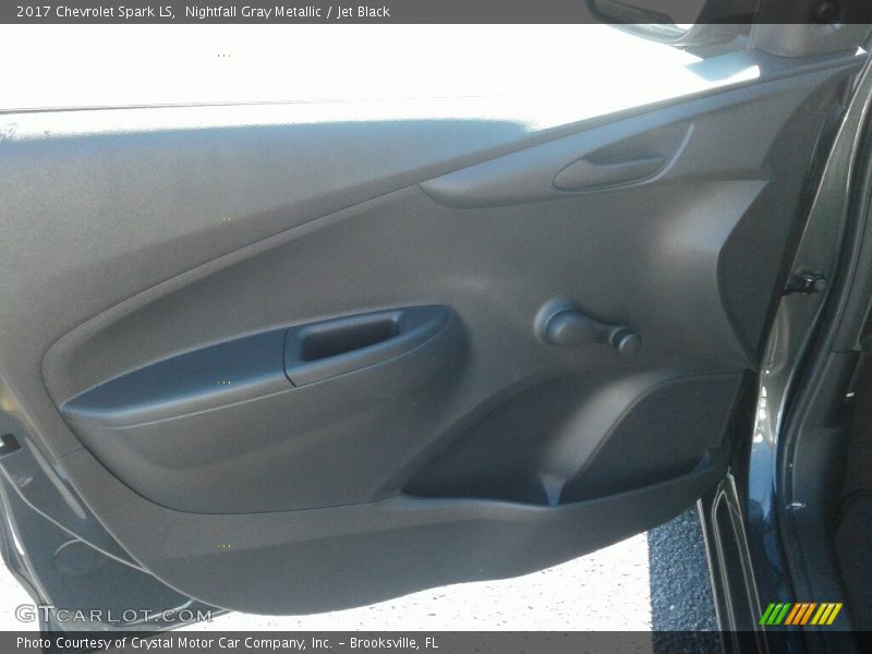 Nightfall Gray Metallic / Jet Black 2017 Chevrolet Spark LS