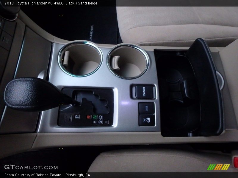 Black / Sand Beige 2013 Toyota Highlander V6 4WD