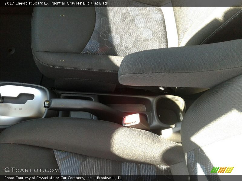 Nightfall Gray Metallic / Jet Black 2017 Chevrolet Spark LS