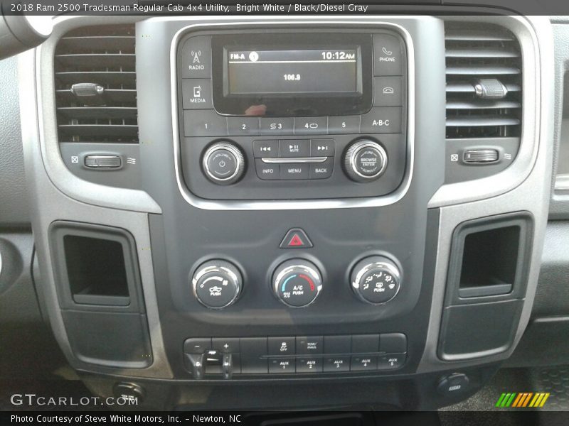 Controls of 2018 2500 Tradesman Regular Cab 4x4 Utility