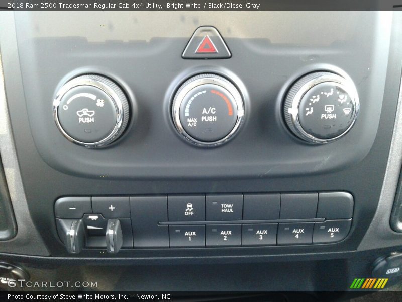 Controls of 2018 2500 Tradesman Regular Cab 4x4 Utility