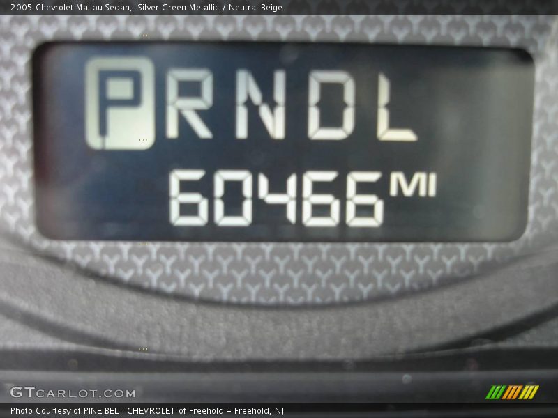Silver Green Metallic / Neutral Beige 2005 Chevrolet Malibu Sedan