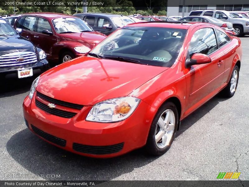 Victory Red / Ebony 2006 Chevrolet Cobalt LT Coupe