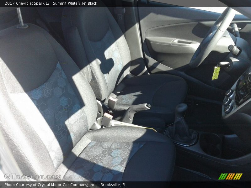Summit White / Jet Black 2017 Chevrolet Spark LS