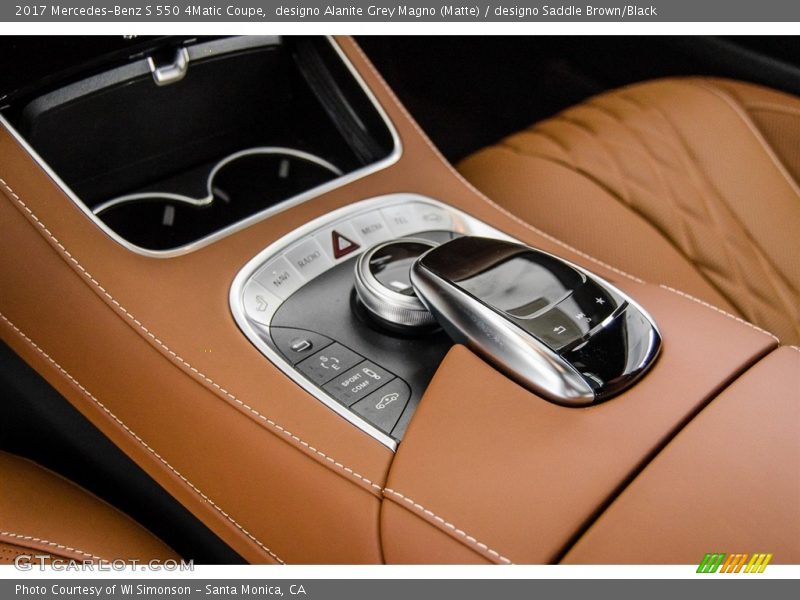 designo Alanite Grey Magno (Matte) / designo Saddle Brown/Black 2017 Mercedes-Benz S 550 4Matic Coupe