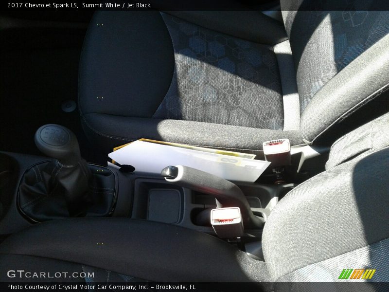 Summit White / Jet Black 2017 Chevrolet Spark LS