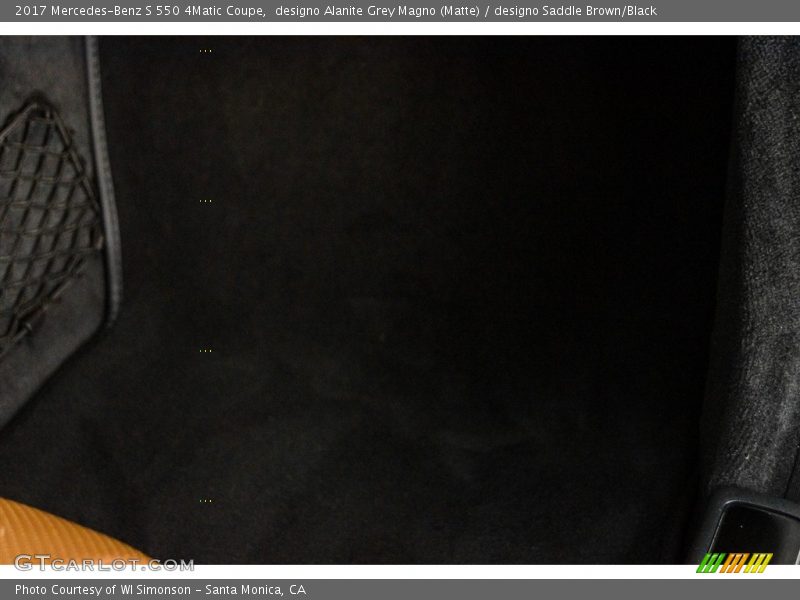 designo Alanite Grey Magno (Matte) / designo Saddle Brown/Black 2017 Mercedes-Benz S 550 4Matic Coupe