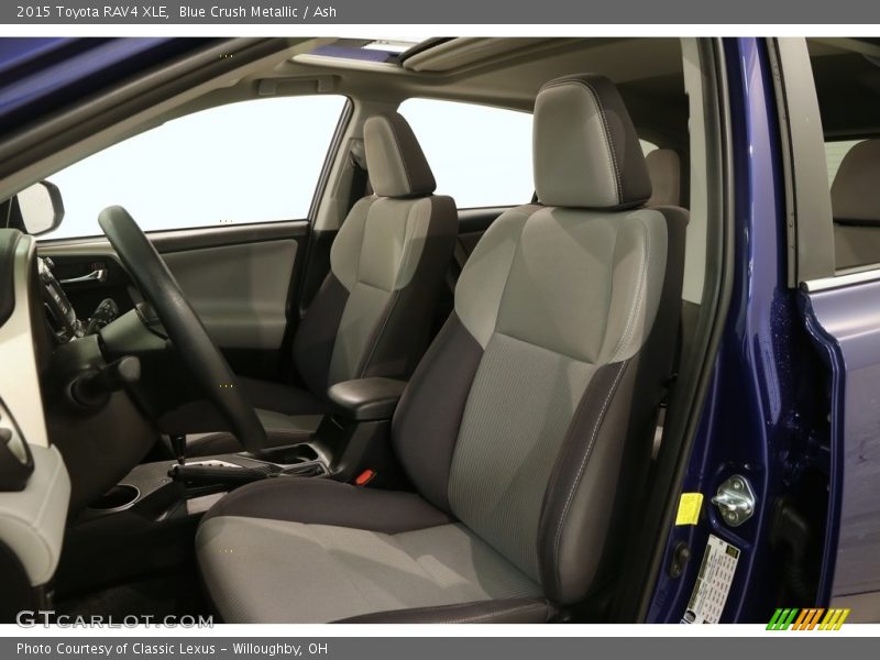 Blue Crush Metallic / Ash 2015 Toyota RAV4 XLE