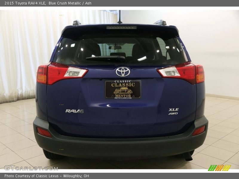Blue Crush Metallic / Ash 2015 Toyota RAV4 XLE