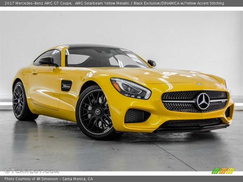 Front 3/4 View of 2017 AMG GT Coupe