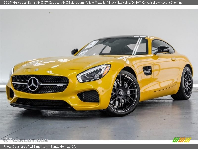  2017 AMG GT Coupe AMG Solarbeam Yellow Metallic