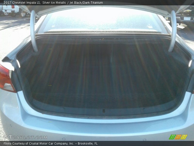 Silver Ice Metallic / Jet Black/Dark Titanium 2017 Chevrolet Impala LS