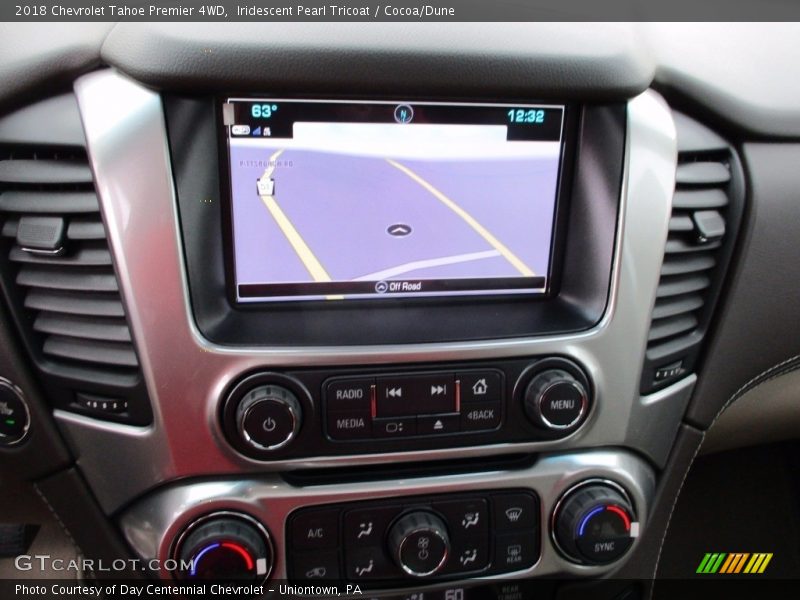 Controls of 2018 Tahoe Premier 4WD