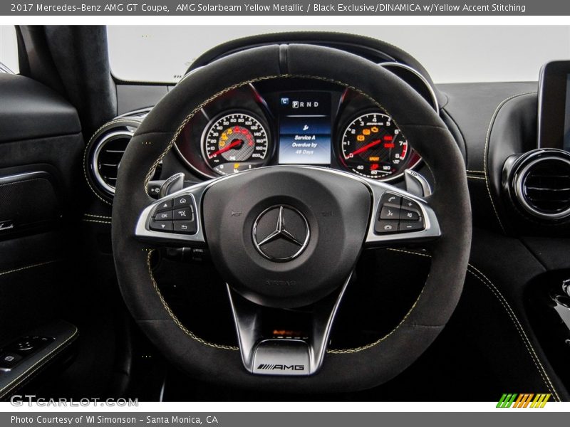  2017 AMG GT Coupe Steering Wheel