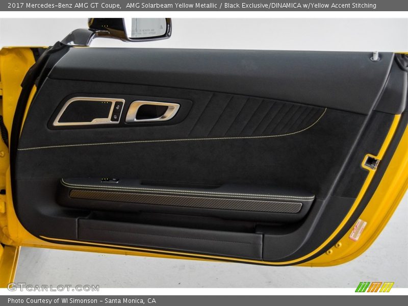 Door Panel of 2017 AMG GT Coupe