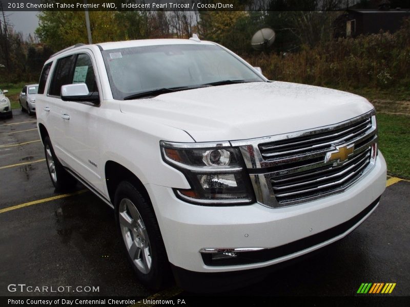  2018 Tahoe Premier 4WD Iridescent Pearl Tricoat