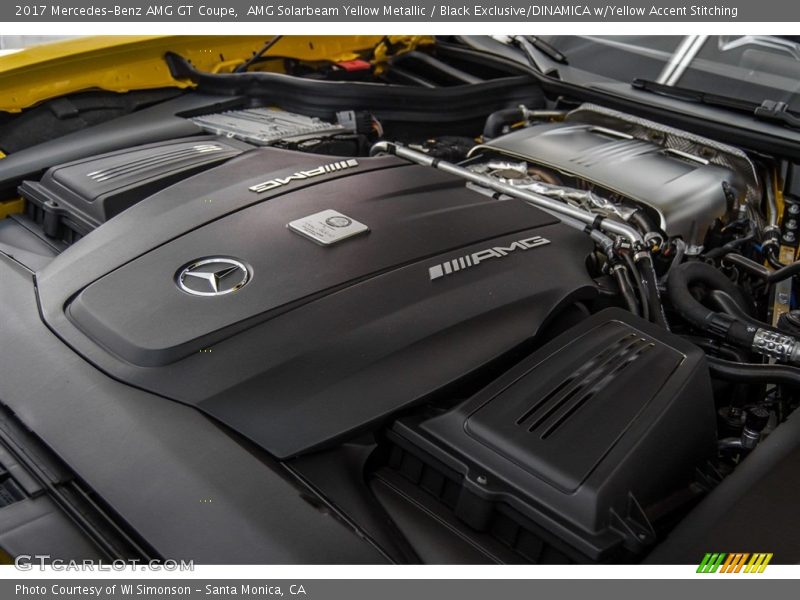  2017 AMG GT Coupe Engine - 4.0 Liter AMG Twin-Turbocharged DOHC 32-Valve VVT V8