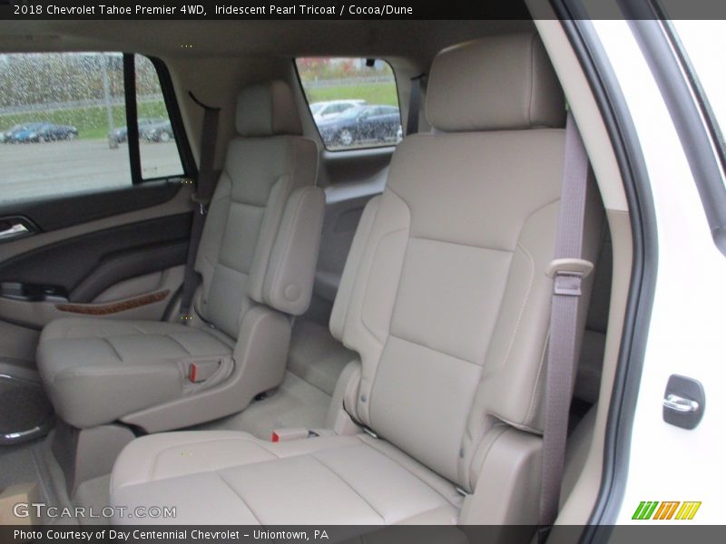 Rear Seat of 2018 Tahoe Premier 4WD