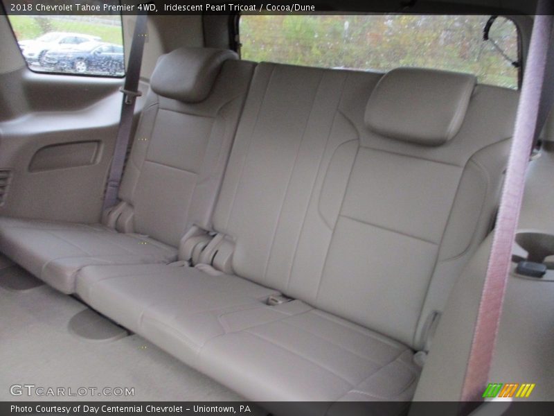 Rear Seat of 2018 Tahoe Premier 4WD