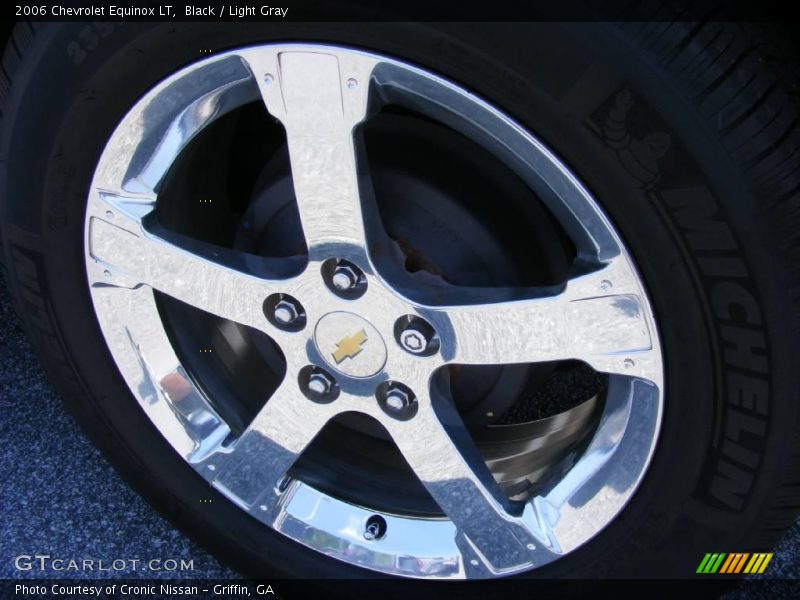 Black / Light Gray 2006 Chevrolet Equinox LT