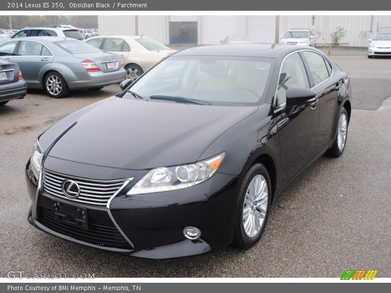 Obsidian Black / Parchment 2014 Lexus ES 350