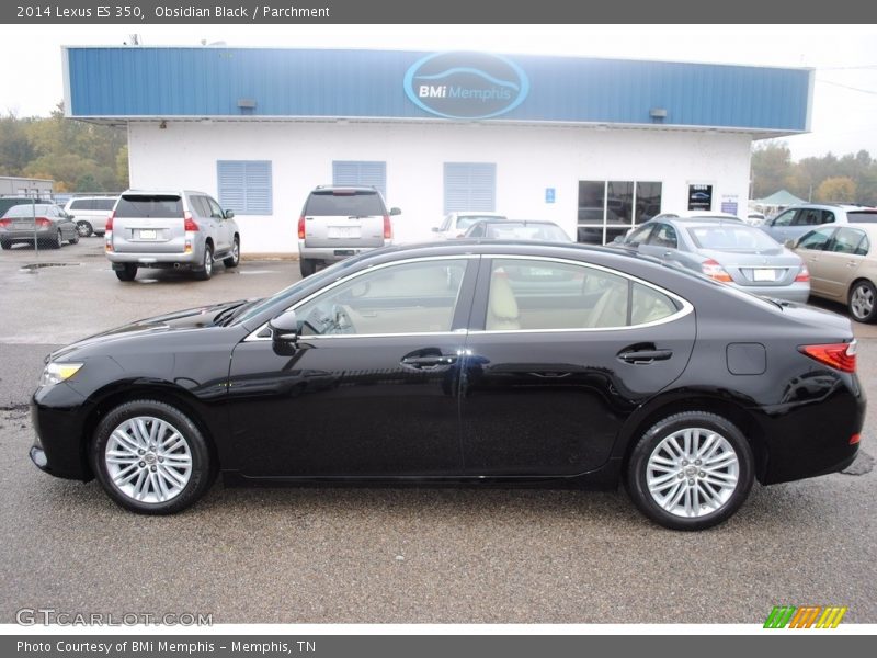Obsidian Black / Parchment 2014 Lexus ES 350