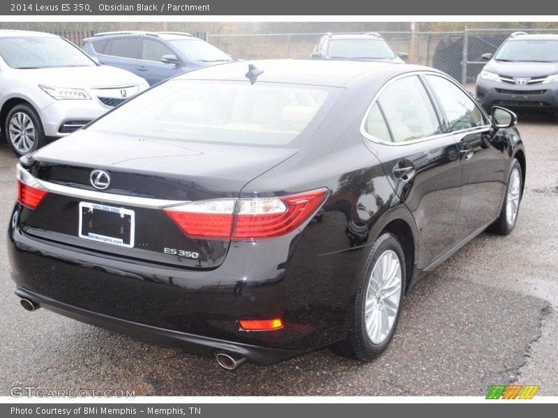 Obsidian Black / Parchment 2014 Lexus ES 350