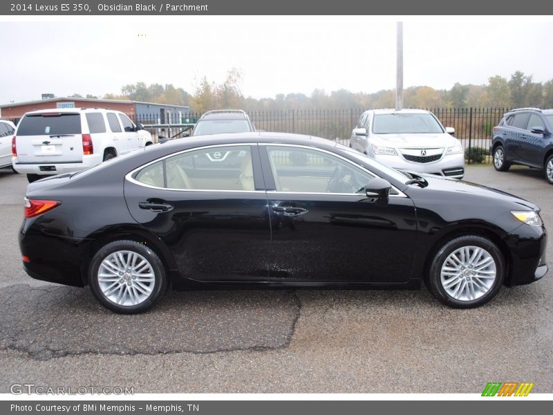 Obsidian Black / Parchment 2014 Lexus ES 350