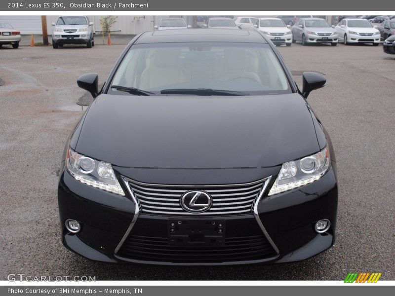 Obsidian Black / Parchment 2014 Lexus ES 350