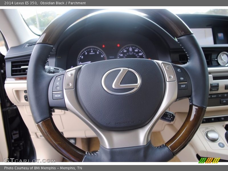 Obsidian Black / Parchment 2014 Lexus ES 350