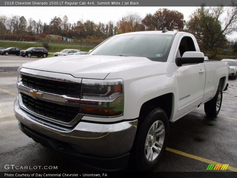 Front 3/4 View of 2018 Silverado 1500 LT Regular Cab 4x4
