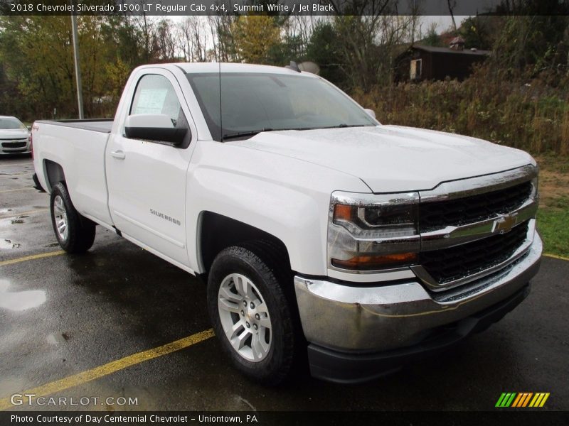 Front 3/4 View of 2018 Silverado 1500 LT Regular Cab 4x4