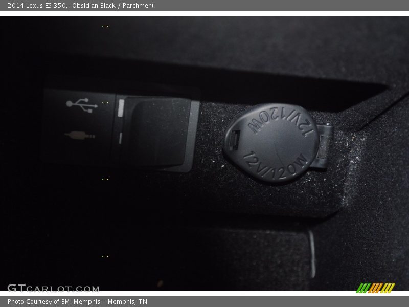 Obsidian Black / Parchment 2014 Lexus ES 350