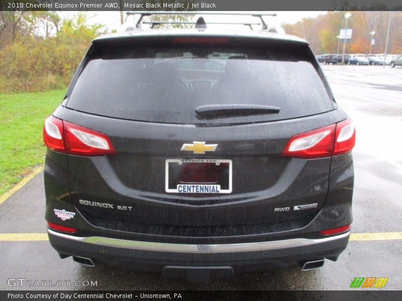 Mosaic Black Metallic / Jet Black 2018 Chevrolet Equinox Premier AWD