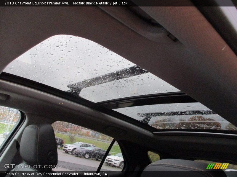 Mosaic Black Metallic / Jet Black 2018 Chevrolet Equinox Premier AWD