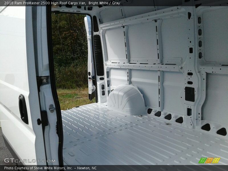 Bright White / Gray 2018 Ram ProMaster 2500 High Roof Cargo Van