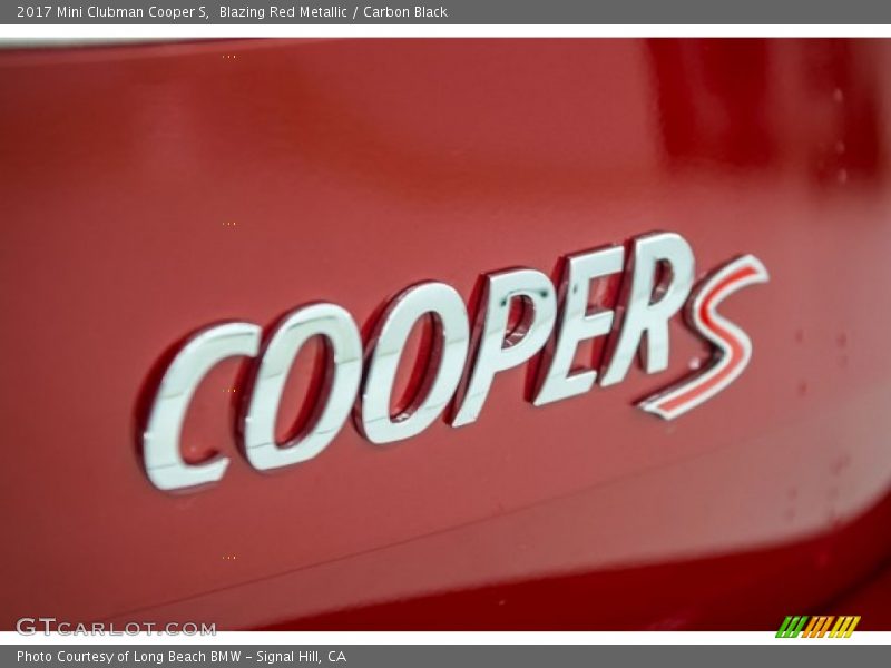 Blazing Red Metallic / Carbon Black 2017 Mini Clubman Cooper S