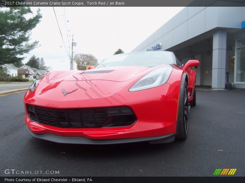 Torch Red / Jet Black 2017 Chevrolet Corvette Grand Sport Coupe