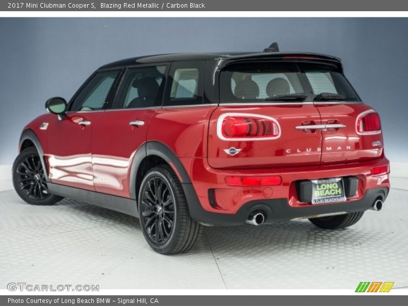 Blazing Red Metallic / Carbon Black 2017 Mini Clubman Cooper S