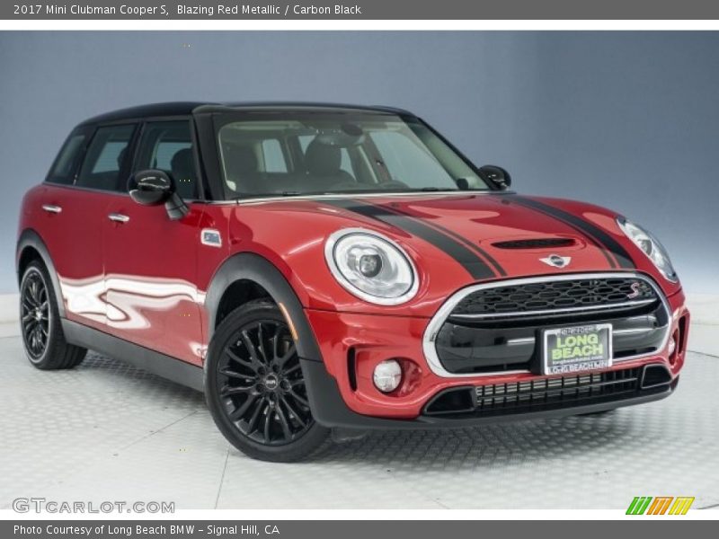 Blazing Red Metallic / Carbon Black 2017 Mini Clubman Cooper S