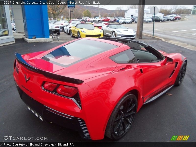 Torch Red / Jet Black 2017 Chevrolet Corvette Grand Sport Coupe