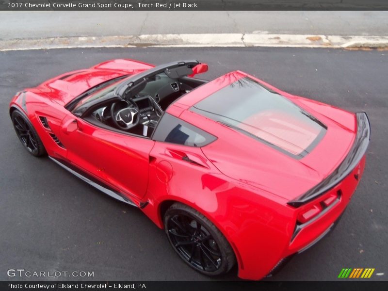 Torch Red / Jet Black 2017 Chevrolet Corvette Grand Sport Coupe